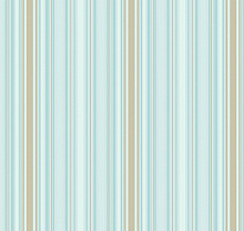 Голубые обои в полоску Loymina Classic II V4 018